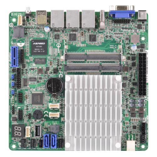 Asrock Rack J1900D2Y Server Board, Integrated CPU, Mini ITX, Dual GB LAN, USB3, IPMI LAN