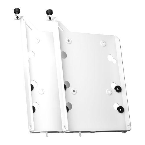 Fractal Design HDD Tray Kit – Type-B (2-pack), White, 2x 3.5”/2.5” Trays – For Fractal cases with Type-B HDD mounts only