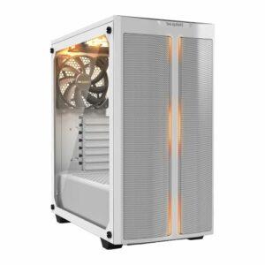 Be Quiet! Pure Base 500DX Gaming Case w/ Glass Window, ATX, No PSU, 3 x Pure Wings 2 Fans, ARGB Front Lighting, USB-C, White