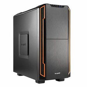 Be Quiet! Silent Base 600 Gaming Case, ATX, No PSU, Tool-less, 2 x Pure Wings 2 Fans, Orange Trim