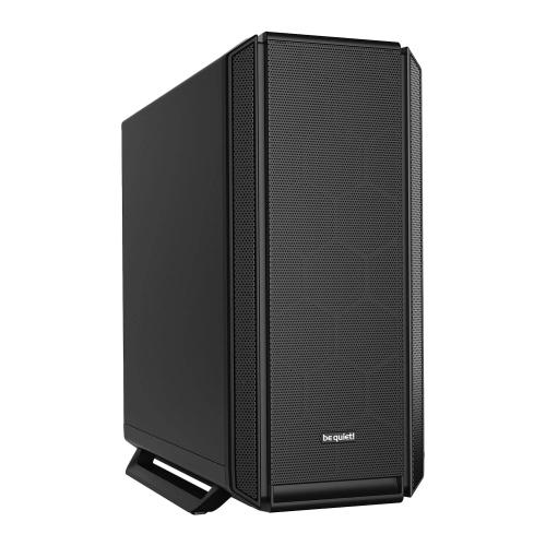 be quiet! Silent Base 802 Case, Black, Mid Tower, 2 x USB 3.2 Gen 1 Type-A / 1 x USB 3.2 Gen 2 Type-C, 10mm Front & Side Sound-Dampening Mats, 3 x Pure Wings 2 140mm Black PWM Fans Included, Interchangeable Top & Front Panels