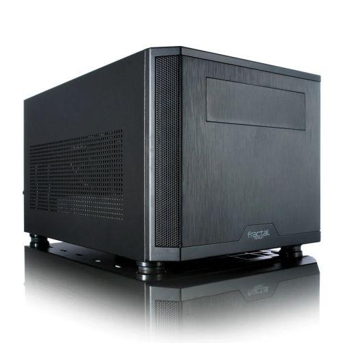 Fractal Design Core 500 (Black) Compact Cube Case, Mini ITX, ATX PSU & 310mm GPU Support, 280mm Watercooling, Magnetic Filters