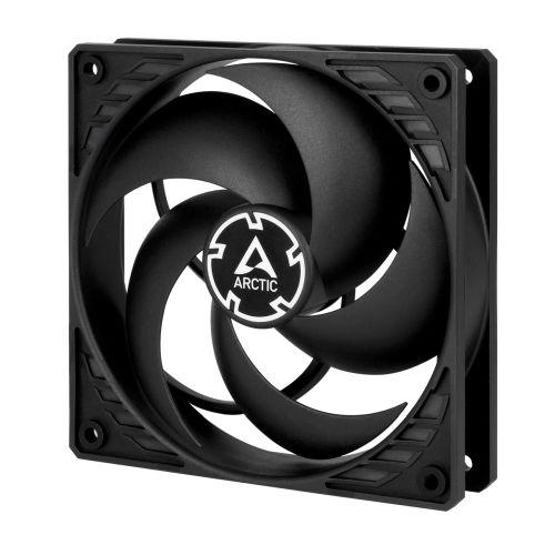 Arctic P12 Silent Pressure Optimised 12cm Case Fan, Black, Fluid Dynamic