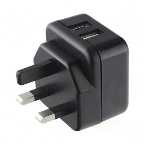 Pama 3-pin Plug USB-C & USB-A Charger, 3 AMP