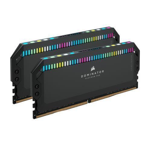 Corsair Dominator Platinum RGB 32GB Kit (2 x 16GB), DDR5, 5600MHz (PC5-44800), CL36, 1.25V, XMP 3.0, PMIC, DIMM Memory