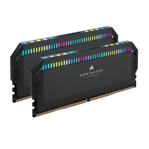 Corsair Dominator Platinum RGB 32GB Kit (2 x 16GB), DDR5, 6200MHz (PC5-49600), CL36, 1.3V, XMP 3.0, PMIC, DIMM Memory