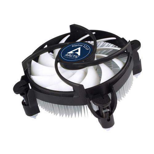 Arctic Alpine 12 Low Profile Compact Heatsink & Fan, Intel 115x & 1200 Sockets, Fluid Dynamic Bearing, 75W TDP