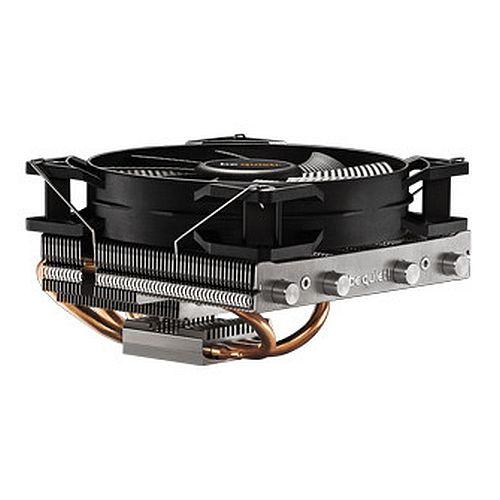 be quiet! Shadow Rock LP Fan CPU Cooler, Universal Socket, Pure Wings 2 120mm PWM Black Cooling Fan, 1500RPM, 4 Heat Pipes, Low-Profile at 75.4mm Height, 130W TDP, Intel LGA 1700 & AMD AM5 Compatible