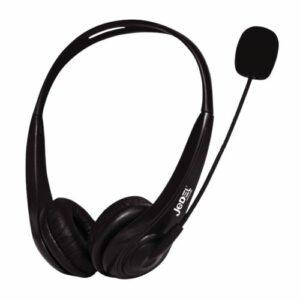 Jedel SH-712 USB Noise Cancelling Headset with Boom Microphone, In-line Controls