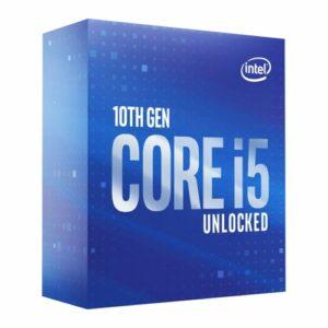 Intel Core I5-10600K CPU, 1200, 4.1 GHz (4.8 Turbo), 6-Core, 125W, 14nm, 12MB Cache, Overclockable, Comet Lake, NO HEATSINK/FAN
