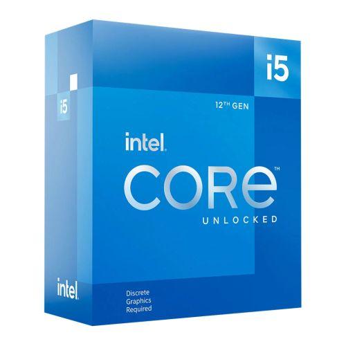 Intel Core i5-12600KF CPU, 1700, 3.7 GHz (4.9 Turbo), 10-Core, 125W (150W Turbo), 10nm, 20MB Cache, Overclockable, Alder Lake, No Graphics, NO HEATSINK/FAN
