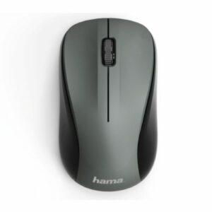 Hama MW-300 Wireless Optical Mouse, 3 Buttons, USB Nano Receiver, 1200 DPI, Grey