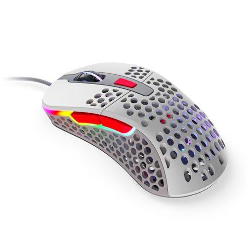 Xtrfy M4 RGB Wired Optical Gaming Mouse, USB, 400-16000 CPI, Omron Switches, 125-1000 Hz, Adjustable RGB, Retro
