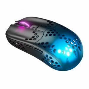 Xtrfy MZ1 RGB Optical Ultra-Light Gaming Mouse, 400-19000 CPI, Kailh Switches, Adjustable RGB, Modular Design, Black
