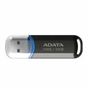 ADATA 32GB USB 2.0 Memory Pen, C906, Compact, Black & Blue