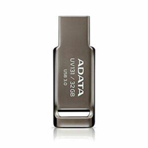 ADATA 32GB USB 3.0 Memory Pen, Capless, Chromium Grey