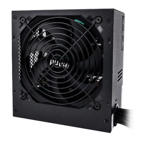 Pulse Power Plus 500W PSU, ATX 12V, 80PLUS Bronze & ErP, 4 x SATA, PCIe, Fluid Dynamic Fan, Power Lead Not Included