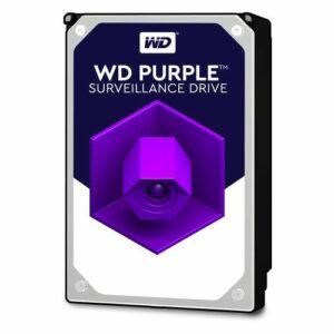 WD 3.5″, 1TB, SATA3, Purple Surveillance Hard Drive, 5400RPM, 64MB Cache, OEM