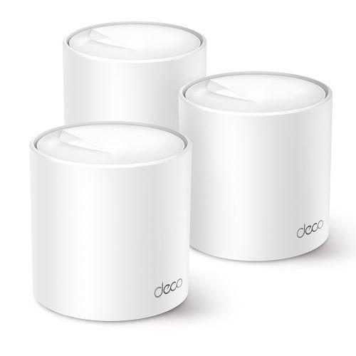 TP-LINK (DECO X50) AX3000 Dual Band Wireless Whole Home Mesh Wi-Fi  6 System, 3 Pack, 3x LAN, OFDMA & MU-MIMO, TP-Link HomeShield