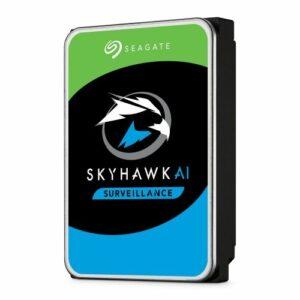 Seagate 3.5″, 10TB, SATA3, SkyHawk AI Surveillance Hard Drive, 7200RPM, 256MB Cache, 24/7, OEM
