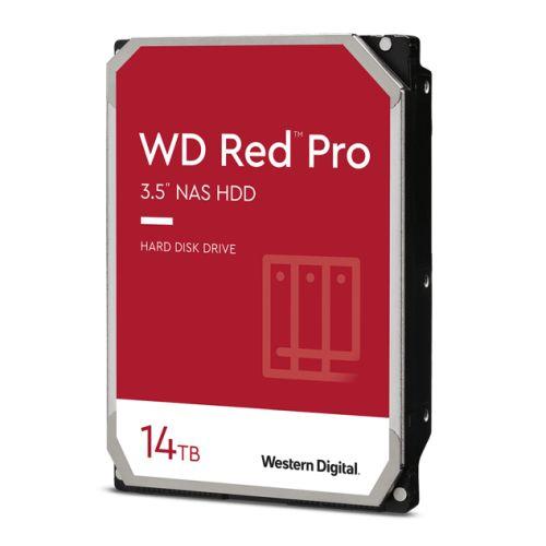 WD 3.5″, 14TB, SATA3, Red Pro Series NAS Hard Drive, 7200RPM, 512MB Cache, OEM