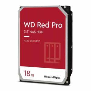 WD 3.5″, 18TB, SATA3, Red Pro Series NAS Hard Drive, 7200RPM, 512MB Cache, OEM