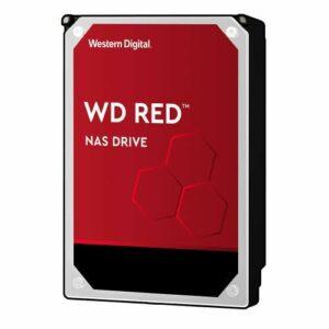 WD 3.5″, 4TB, SATA3, Red Series NAS Hard Drive, 5400RPM, 256MB Cache, OEM