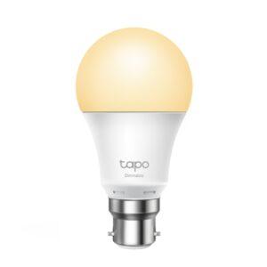 TP-LINK (L510B) Wi-Fi LED Smart Light Bulb, Dimmable, Schedule, App/Voice Control, Bayonet Fitting