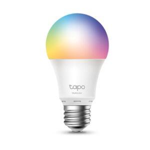 TP-LINK (TAPO L530E) Wi-Fi LED Smart Multicolour Light Bulb, Dimmable, App/Voice Control, Screw Fitting