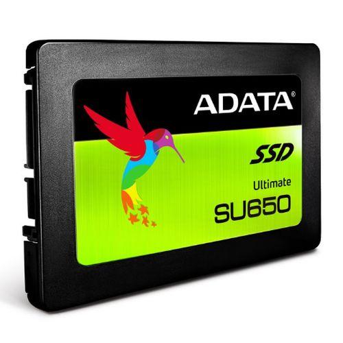 ADATA 120GB Ultimate SU650 SSD, 2.5″, SATA3, 7mm, 3D NAND, R/W 520/320 MB/s, 75K IOPS