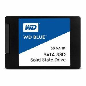 WD 2TB Blue SSD, 2.5″, SATA3, 3D NAND, R/W 560/530 MB/s, 95K/84K IOPS, 7mm