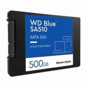 WD 500GB Blue SA510 G3 SSD, 2.5″, SATA3, R/W 560/510 MB/s, 90K/82K IOPS, 7mm