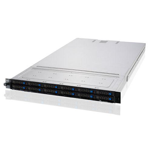Asus (RS700A-E11-RS12U) 1U Rack-Optimised Barebone Server, AMD EPYC 7003 + 7002, 32 x DDR4, 12 Bay, NVMe, OCP 3.0, 1+1 1600W Platinum PSU