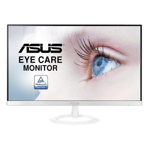 Asus 23.8″ Frameless Eye Care IPS Monitor (VZ249HE-W), 1920 x 1080, 5ms, VGA, HDMI, White