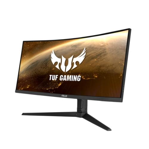 Asus TUF Gaming 34″ WQHD Ultra-wide Curved Gaming Monitor (VG34VQL1B), 3440 x 1440, 1ms, 2 HDMI, 2 DP, USB, 165Hz, VESA
