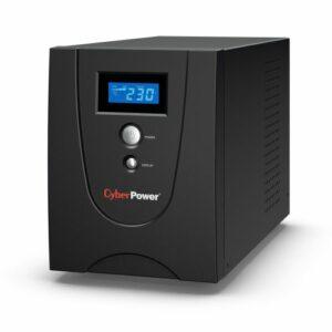CyberPower Value 2200VA Line Interactive Tower UPS, 1320W, LCD Display, 6x IEC, AVR Energy Saving, Configurable Alarm