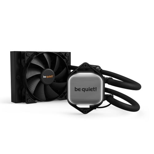 Be Quiet! Pure Loop 120mm Liquid CPU Cooler, 2 x 12cm Pure Wings 2 PWM Fans, White LED Lighting