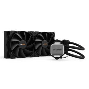 Be Quiet! Pure Loop 280mm Liquid CPU Cooler, 2 x 14cm Pure Wings 2 PWM Fans, White LED Lighting