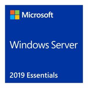 Microsoft Windows Server 2019 R2 Essentials, 64-bit, DVD, 1x Server (1-2 CPU) Licence, OEM