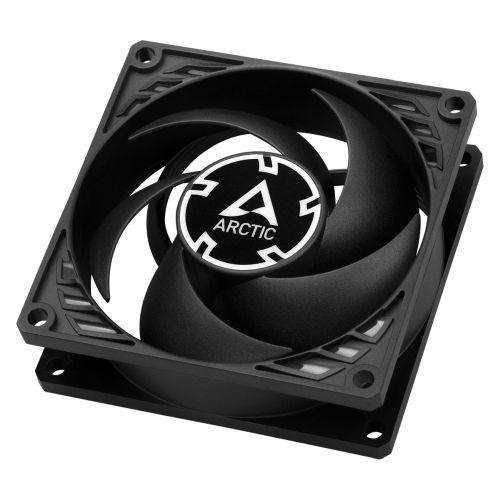 Arctic P8 8cm Pressure Optimised PWM PST Case Fan, Black, Fluid Dynamic, 200-3000 RPM
