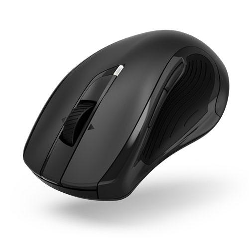 Hama MW-800 Wireless Laser Mouse, 7 Buttons, 4-Way Scroll Button, 600-3200 DPI, Programmable Buttons, Black