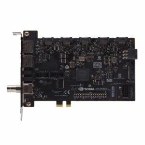 PNY NVidia Quadro Sync II Board – Synchronize up to 4 Pascal GPUs per Card, PCIe, 2x RJ-45 Frame Lock, BNC Genlock connector
