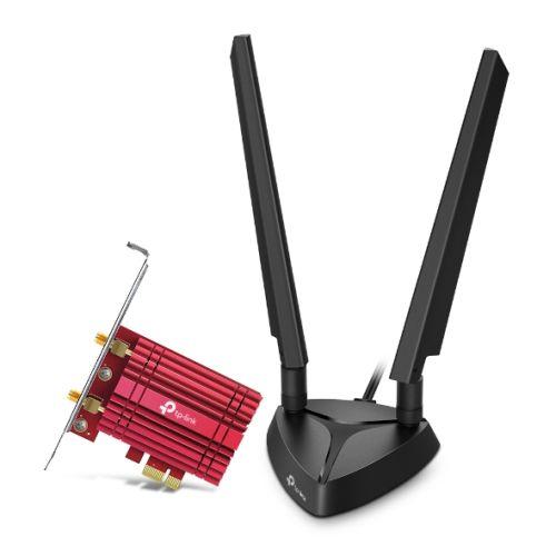 TP-LINK (Archer TXE75E) AXE5400 Wi-Fi 6E Tri-Band PCI Express Adapter, Bluetooth 5.2