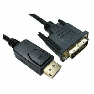 Spire DisplayPort Male to Single Link DVI-D Male Converter Cable, 2 Metres