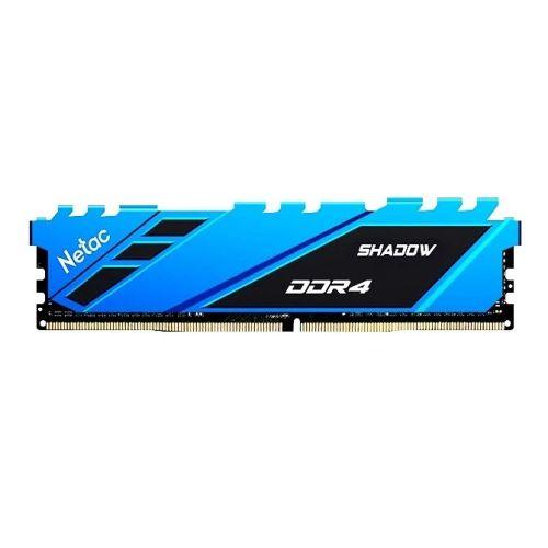 Netac Shadow Blue, 16GB, DDR4, 3200MHz (PC4-25600), CL16, DIMM Memory