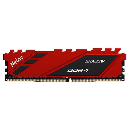 Netac Shadow Red, 16GB, DDR4, 3200MHz (PC4-25600), CL16, DIMM Memory