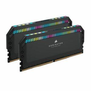 Corsair Dominator Platinum RGB 64GB Kit (2 x 32GB), DDR5, 5200MHz (PC5-41600), CL40, 1.25V, PMIC, AMD Optimised, DIMM Memory
