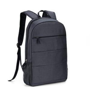 Spire 15.6″ Laptop Backpack, 2 Internal Compartments, Front Pocket, Black, OEM