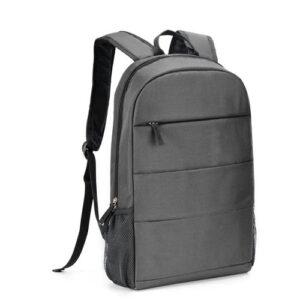Spire 15.6″ Laptop Backpack, 2 Internal Compartments, Front Pocket, Grey, OEM