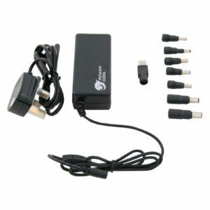 Powercool Universal 90W Laptop PSU, 18-20V, 8 Adapters, Auto Select